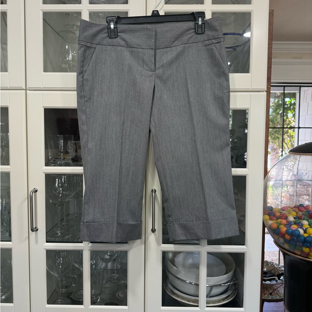 Stooshy Charcoal Cropped/Gouchos/Capri Pants